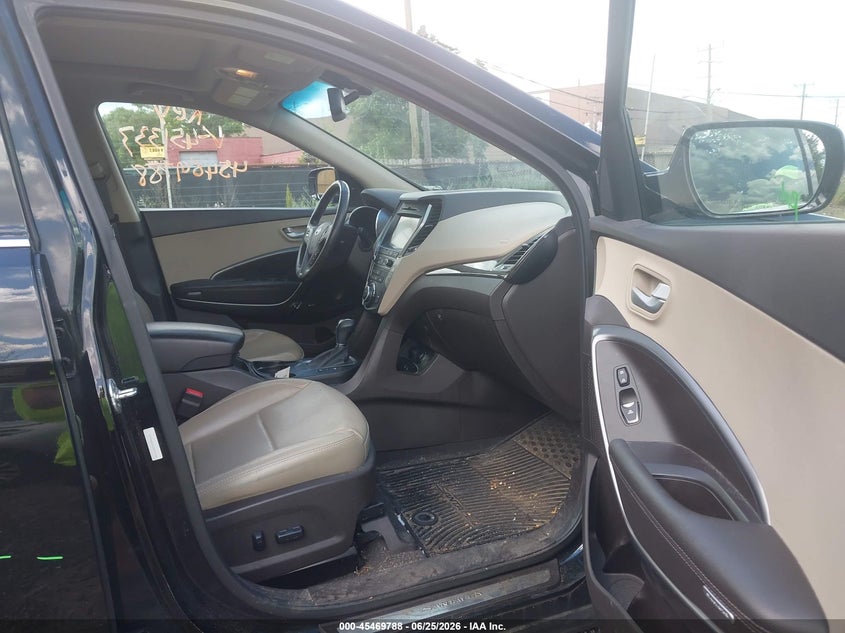 2017 Hyundai Santa fe VIN 5XYZWDLA1HG451333 IAAI salvage auction — LEFT & RIGHT, Clear (Michigan), sold $4,700 on 2026-07-09 (photo 5)