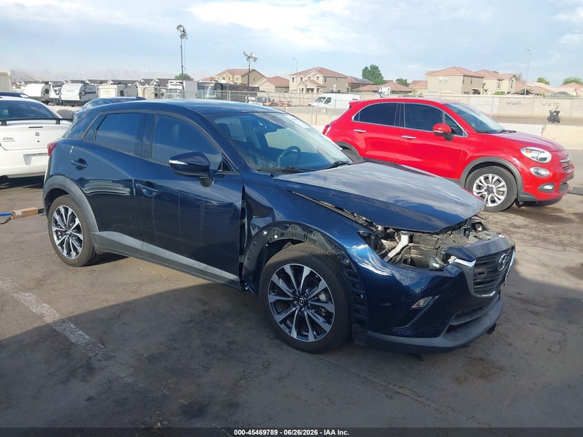2019 Mazda Cx-3 VIN JM1DKDC73K1453179 IAAI salvage auction — LEFT FRONT, Salvage (Arizona), sold $4,925 on 2026-07-28 (photo 1)