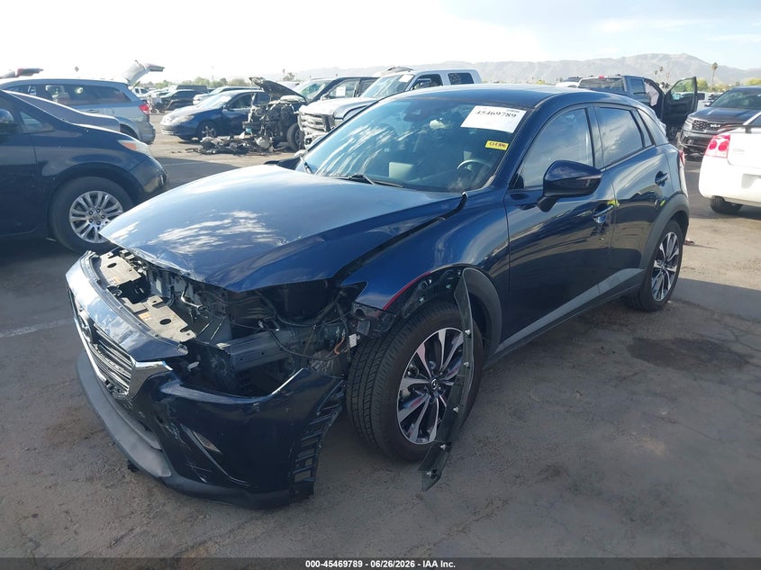 2019 Mazda Cx-3 VIN JM1DKDC73K1453179 IAAI salvage auction — LEFT FRONT, Salvage (Arizona), sold $4,925 on 2026-07-28 (photo 2)