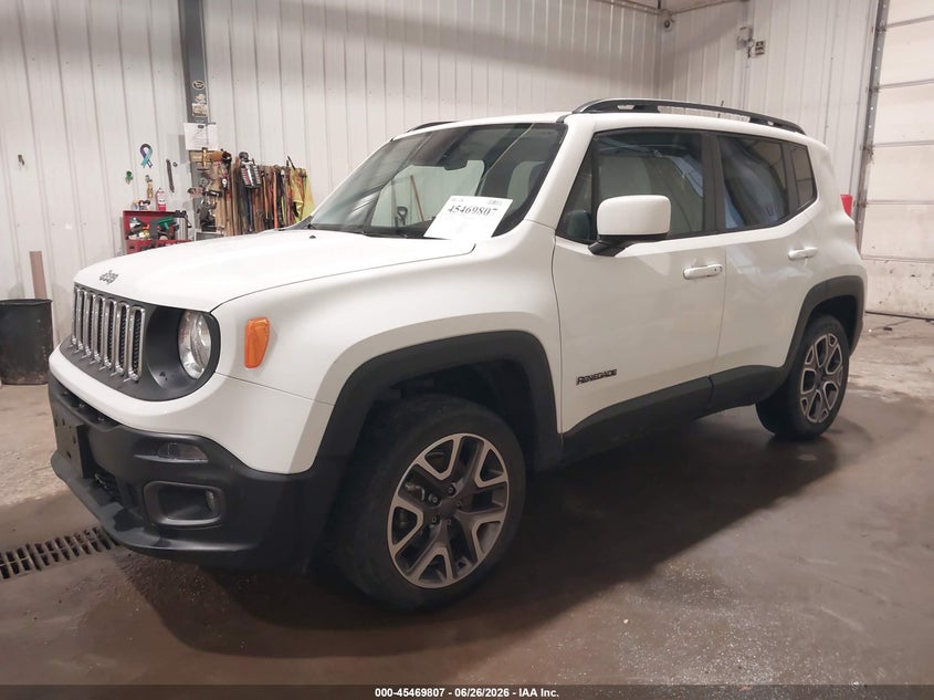 2015 Jeep Renegade VIN ZACCJBBT7FPC04584 IAAI salvage auction — REAR END, Regular (South Dakota), sold $4,450 on 2026-08-11 (photo 2)