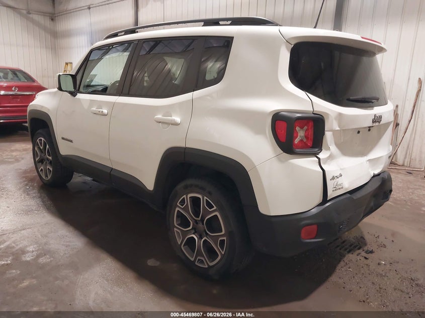 2015 Jeep Renegade VIN ZACCJBBT7FPC04584 IAAI salvage auction — REAR END, Regular (South Dakota), sold $4,450 on 2026-08-11 (photo 3)