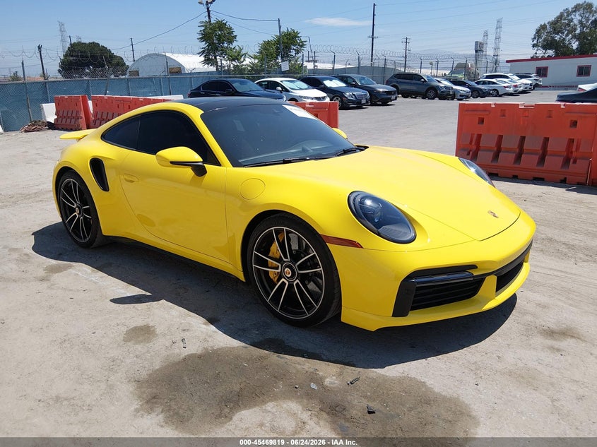 2022 Porsche 911 VIN WP0AD2A91NS255219 IAAI salvage auction — NORMAL WEAR, Clear (North Carolina), sold $170,000 on 2026-07-24 (photo 1)