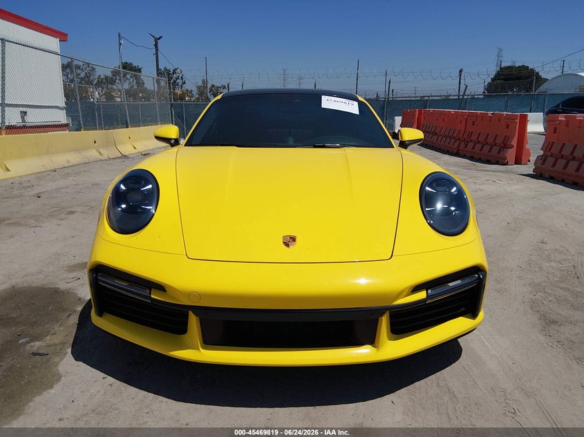 2022 Porsche 911 VIN WP0AD2A91NS255219 IAAI salvage auction — NORMAL WEAR, Clear (North Carolina), sold $170,000 on 2026-07-24 (photo 6)