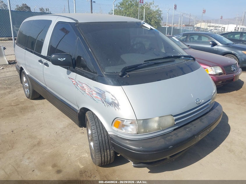 1996 Toyota PREVIA VIN JT3GK13M7T1244311 IAAI salvage auction — UNKNOWN, Salvage (California), sold $550 on 2026-07-08 (photo 1)