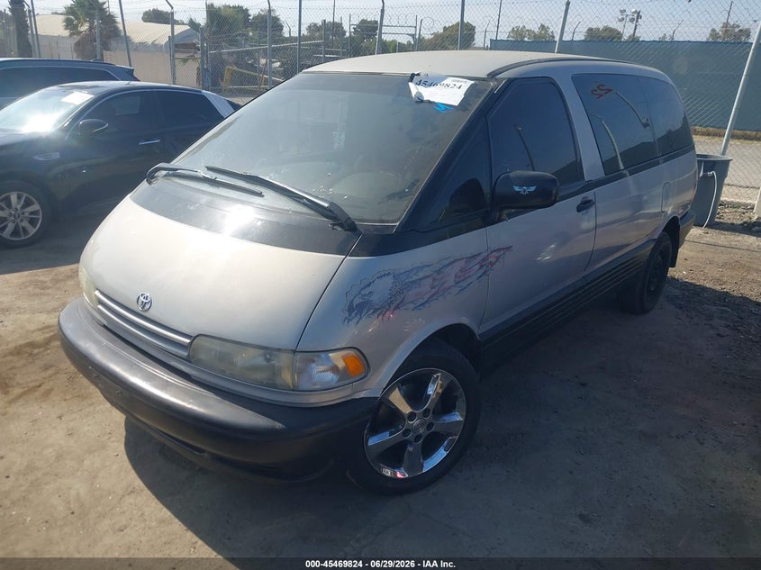 1996 Toyota PREVIA VIN JT3GK13M7T1244311 IAAI salvage auction — UNKNOWN, Salvage (California), sold $550 on 2026-07-08 (photo 2)