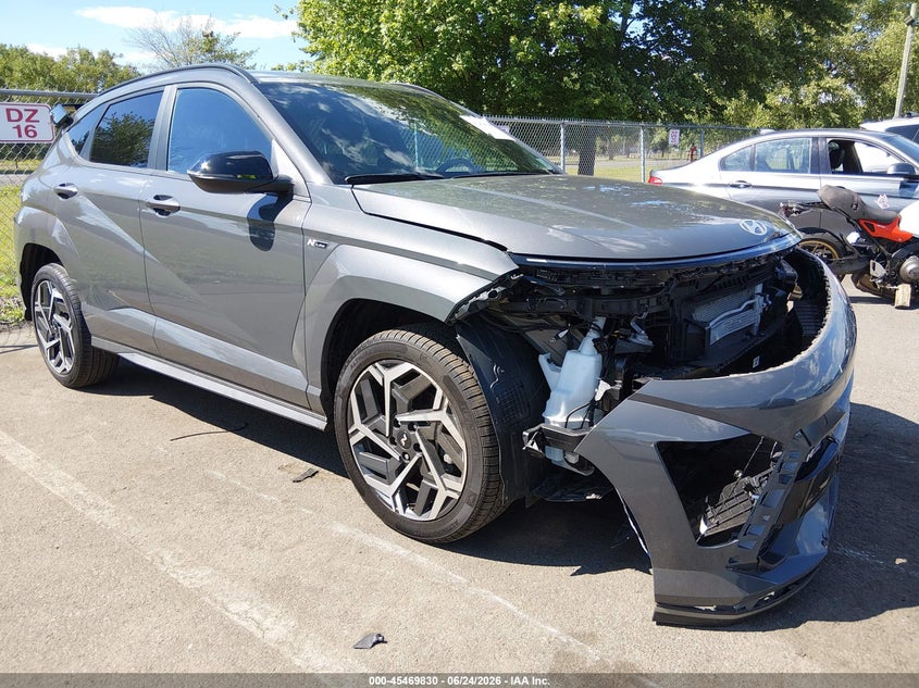 2025 Hyundai Kona VIN KM8HBCA38SU192122 — IAAI salvage auction photo