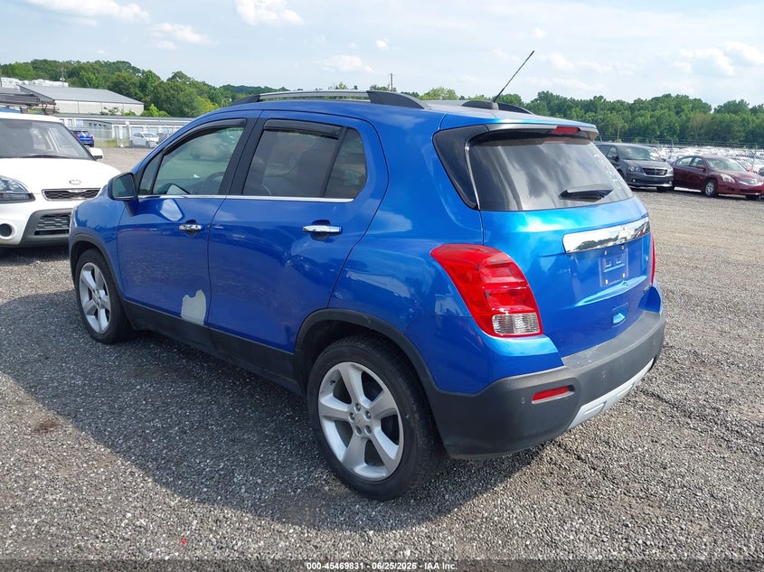 2015 Chevrolet Trax VIN KL7CJNSB3FB259890 IAAI salvage auction — NORMAL WEAR, Repossession Paperwork (South Carolina), sold $25 on 2026-07-28 (photo 3)