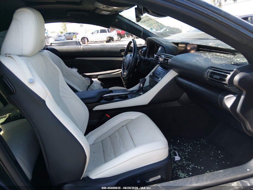 2022 Lexus Rc VIN JTHGZ5BC7N5025317 IAAI salvage auction — SIDE, Salvage Title, sold $12,400 on 2026-08-20 (photo 5)