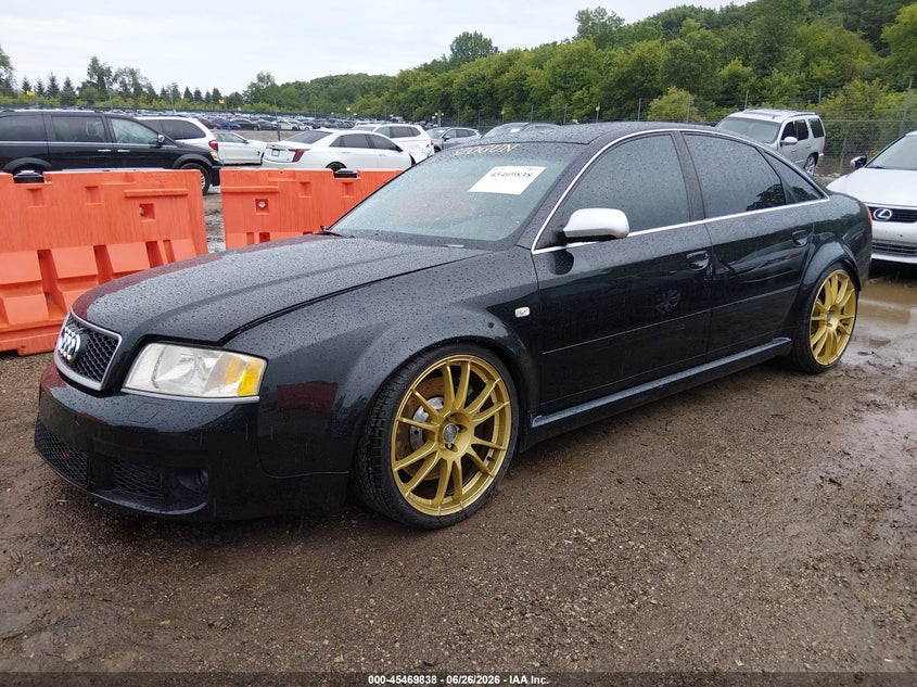 2003 Audi Rs6 VIN WUAPV54B23N905262 IAAI salvage auction — RIGHT FRONT, Salvage (Illinois), sold $4,000 on 2026-08-12 (photo 2)