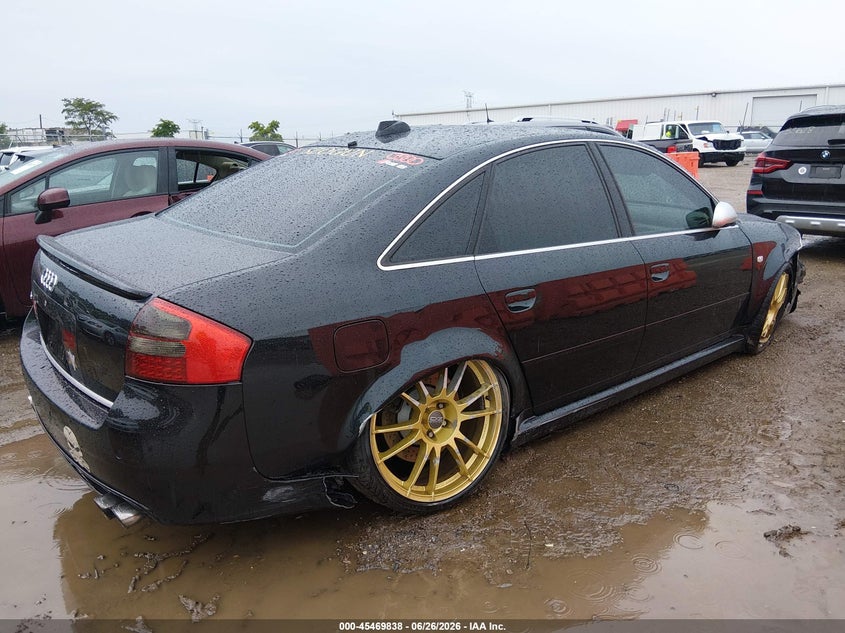 2003 Audi Rs6 VIN WUAPV54B23N905262 IAAI salvage auction — RIGHT FRONT, Salvage (Illinois), sold $4,000 on 2026-08-12 (photo 4)