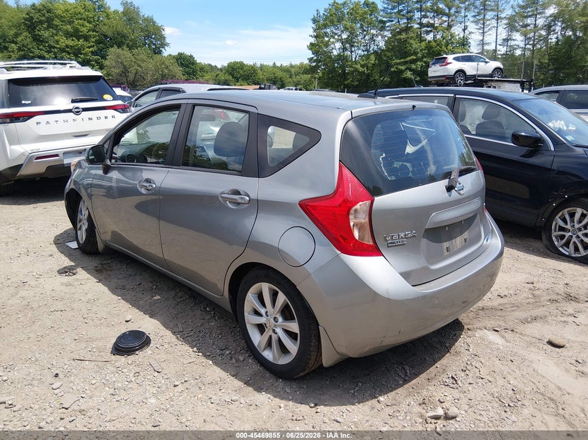 2014 Nissan Versa VIN 3N1CE2CPXEL379038 IAAI salvage auction — FRONT END, Clear (Massachusetts), sold $900 on 2026-07-09 (photo 3)