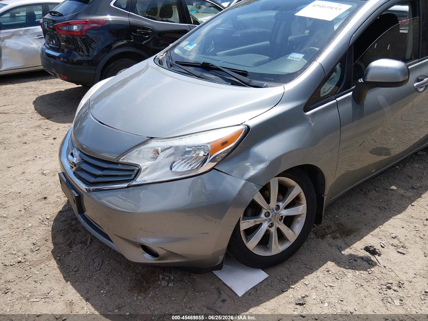 2014 Nissan Versa VIN 3N1CE2CPXEL379038 IAAI salvage auction — FRONT END, Clear (Massachusetts), sold $900 on 2026-07-09 (photo 6)