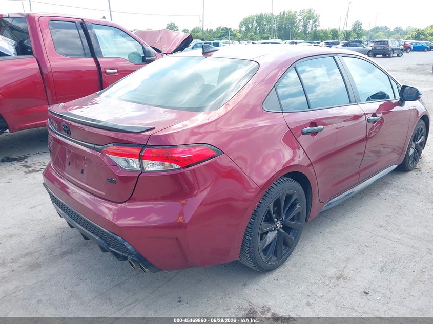 2022 Toyota Corolla VIN 5YFS4MCE0NP116310 IAAI salvage auction — HAIL, Salvage Title, sold $5,100 on 2026-07-21 (photo 4)
