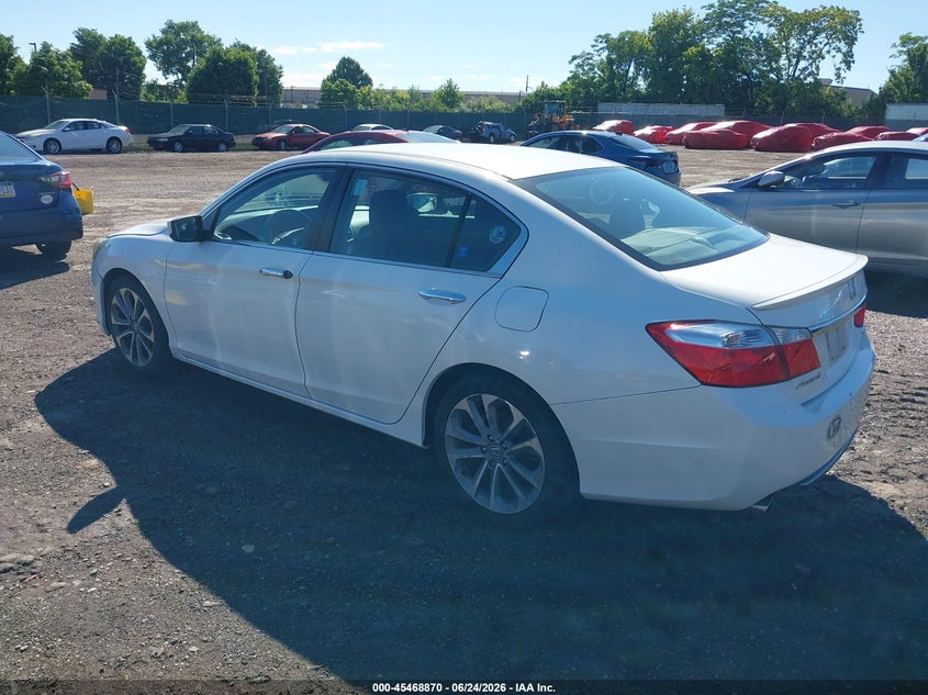 2013 Honda Accord VIN 1HGCR2F52DA206553 IAAI salvage auction — FRONT END, Salvage (Pennsylvania), sold $1,950 on 2026-07-18 (photo 3)