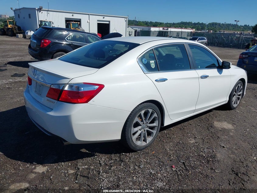 2013 Honda Accord VIN 1HGCR2F52DA206553 IAAI salvage auction — FRONT END, Salvage (Pennsylvania), sold $1,950 on 2026-07-18 (photo 4)