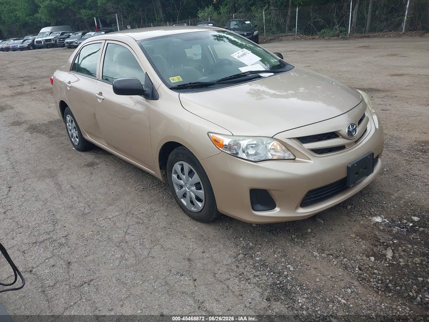 2011 Toyota Corolla VIN JTDBU4EE0B9152772 IAAI salvage auction — SUSPENSION, Salvage (Rhode Island), sold $1,100 on 2026-07-28 (photo 1)
