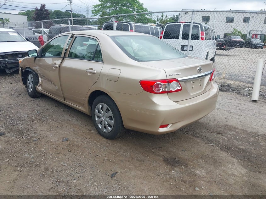 2011 Toyota Corolla VIN JTDBU4EE0B9152772 IAAI salvage auction — SUSPENSION, Salvage (Rhode Island), sold $1,100 on 2026-07-28 (photo 3)