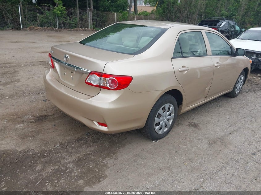 2011 Toyota Corolla VIN JTDBU4EE0B9152772 IAAI salvage auction — SUSPENSION, Salvage (Rhode Island), sold $1,100 on 2026-07-28 (photo 4)
