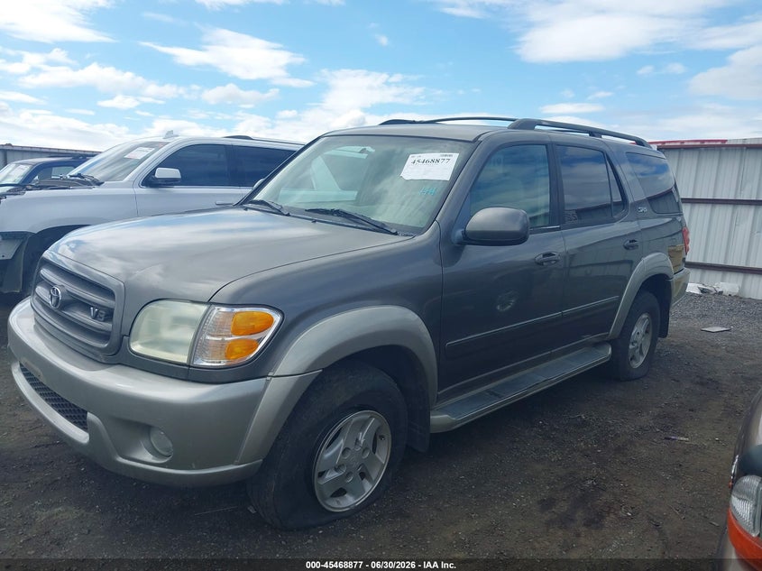 2004 Toyota Sequoia VIN 5TDBT44A24S211925 IAAI salvage auction — NORMAL WEAR, Clear (Washington), sold $75 on 2026-07-14 (photo 2)