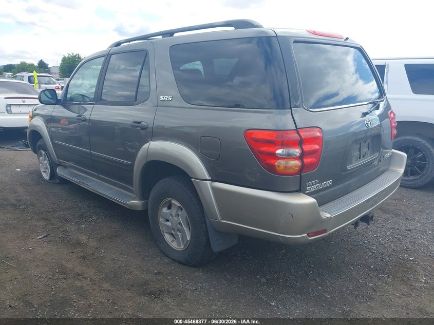 2004 Toyota Sequoia VIN 5TDBT44A24S211925 IAAI salvage auction — NORMAL WEAR, Clear (Washington), sold $75 on 2026-07-14 (photo 3)