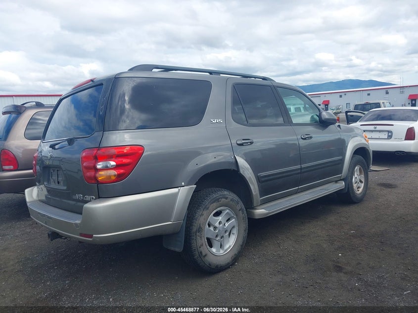 2004 Toyota Sequoia VIN 5TDBT44A24S211925 IAAI salvage auction — NORMAL WEAR, Clear (Washington), sold $75 on 2026-07-14 (photo 4)