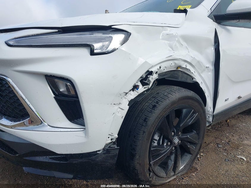 2025 Buick Encore gx VIN KL4AMESL9SB131149 IAAI salvage auction — LEFT FRONT, Salvage Title, sold $7,100 on 2026-07-23 (photo 6)