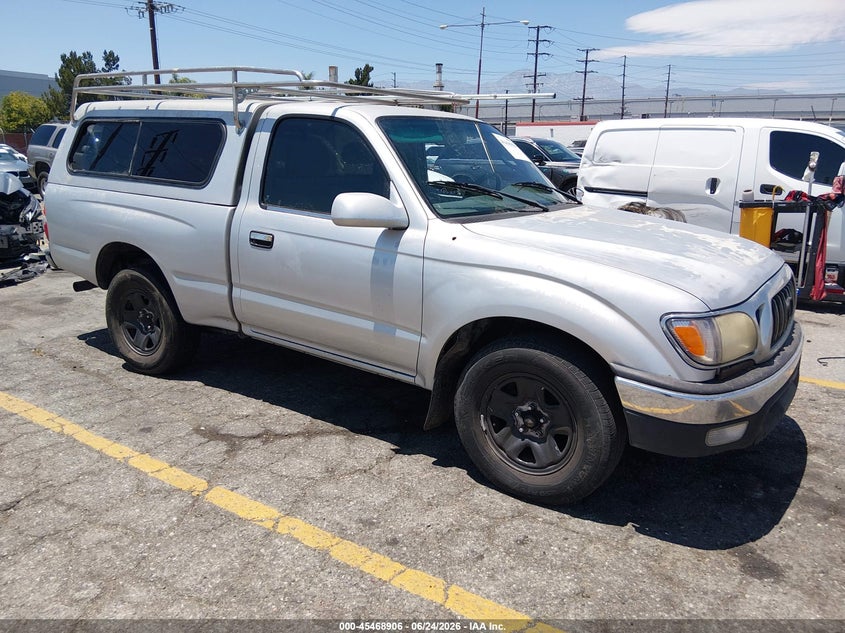 2002 Toyota Tacoma VIN 5TENL42N72Z115226 IAAI salvage auction — REAR END, Salvage (California), sold $225 on 2026-07-21 (photo 1)