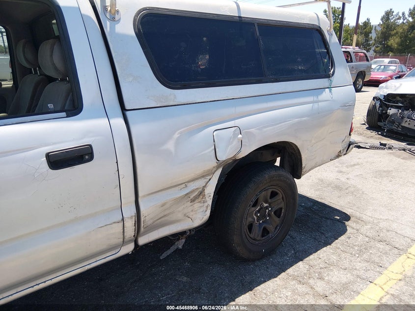 2002 Toyota Tacoma VIN 5TENL42N72Z115226 IAAI salvage auction — REAR END, Salvage (California), sold $225 on 2026-07-21 (photo 6)