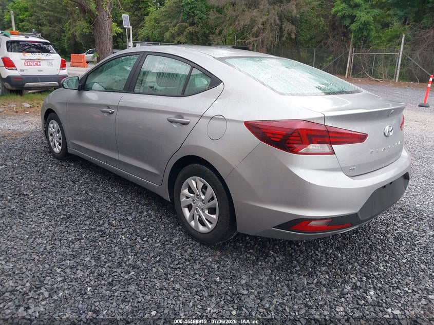 2020 Hyundai Elantra VIN 5NPD74LFXLH603257 IAAI salvage auction — NORMAL WEAR, Sf97 (New York), sold $9,450 on 2026-08-20 (photo 3)