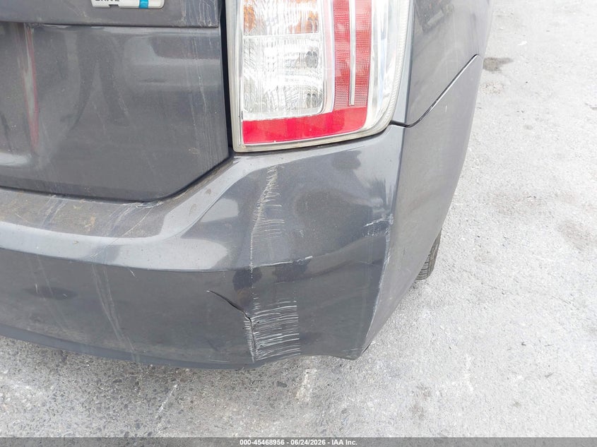 2010 Toyota Prius VIN JTDKN3DU6A0033191 IAAI salvage auction — SIDE, Salvage (California), sold $1,450 on 2026-07-18 (photo 6)