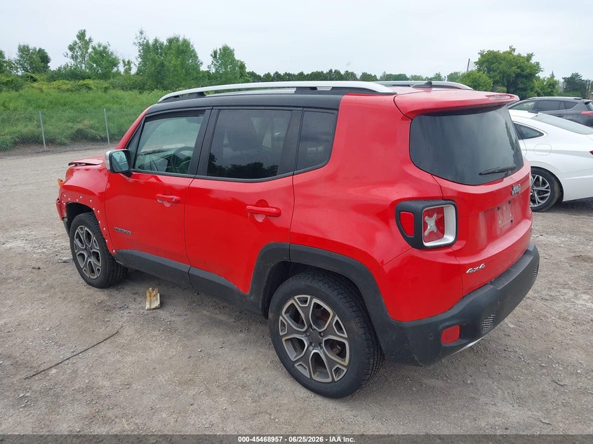 2016 Jeep Renegade VIN ZACCJBDT0GPD72212 IAAI salvage auction — FRONT END, Wait Title, sold $425 on 2026-08-06 (photo 3)