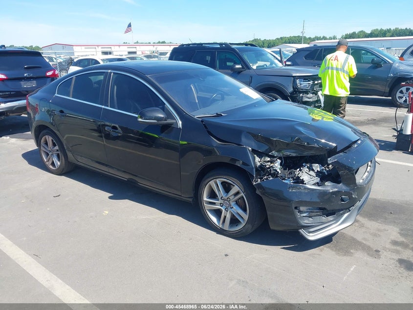 2015 Volvo S60 VIN YV1612TB0F1304085 IAAI salvage auction — FRONT END, Salvage (North Carolina), sold $300 on 2026-07-29 (photo 1)