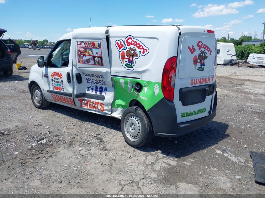 2019 Ram Promaster city VIN ZFBHRFABXK6M88825 IAAI salvage auction — LEFT & RIGHT, Salvage Title, sold $1,950 on 2026-07-16 (photo 3)