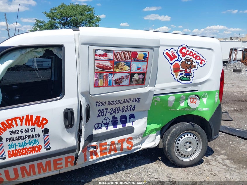 2019 Ram Promaster city VIN ZFBHRFABXK6M88825 IAAI salvage auction — LEFT & RIGHT, Salvage Title, sold $1,950 on 2026-07-16 (photo 6)
