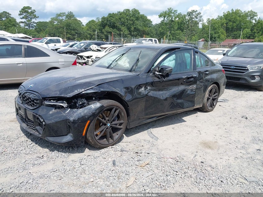 2023 BMW 3er VIN 3MW49FF04P8C96199 IAAI salvage auction — LEFT FRONT, Salvage Title, sold $22,000 on 2026-07-30 (photo 2)