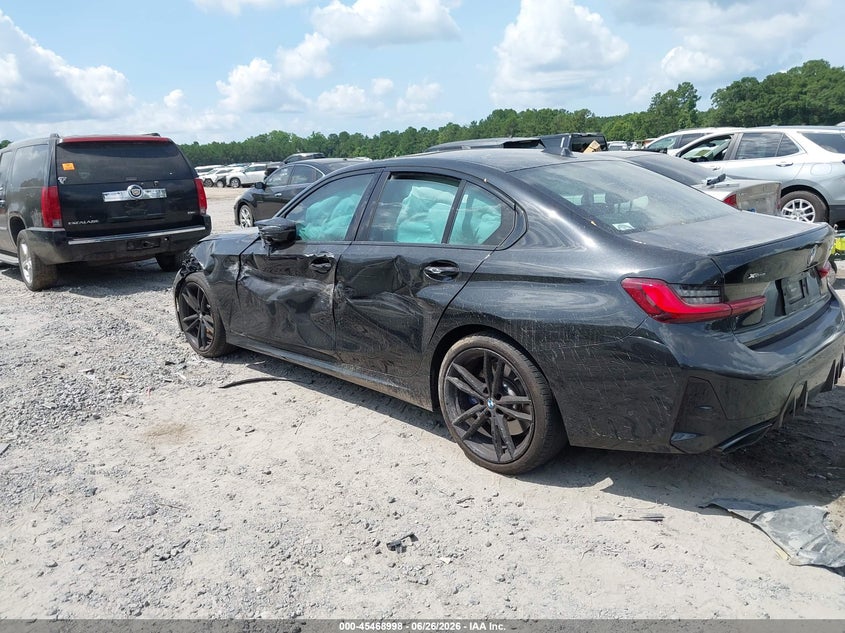 2023 BMW 3er VIN 3MW49FF04P8C96199 IAAI salvage auction — LEFT FRONT, Salvage Title, sold $22,000 on 2026-07-30 (photo 3)