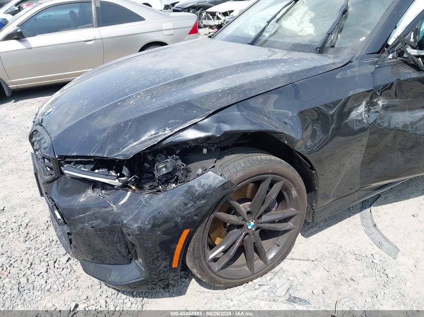 2023 BMW 3er VIN 3MW49FF04P8C96199 IAAI salvage auction — LEFT FRONT, Salvage Title, sold $22,000 on 2026-07-30 (photo 6)