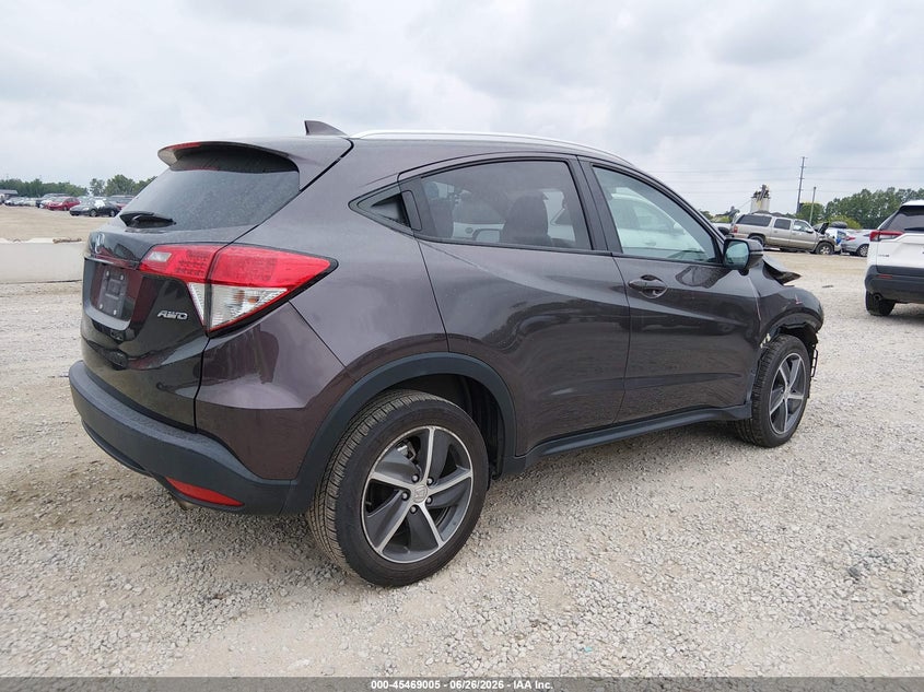 2022 Honda Hr-v VIN 3CZRU6H53NM751722 IAAI salvage auction — FRONT END, Salvage (Ohio), sold $5,800 on 2026-07-09 (photo 4)