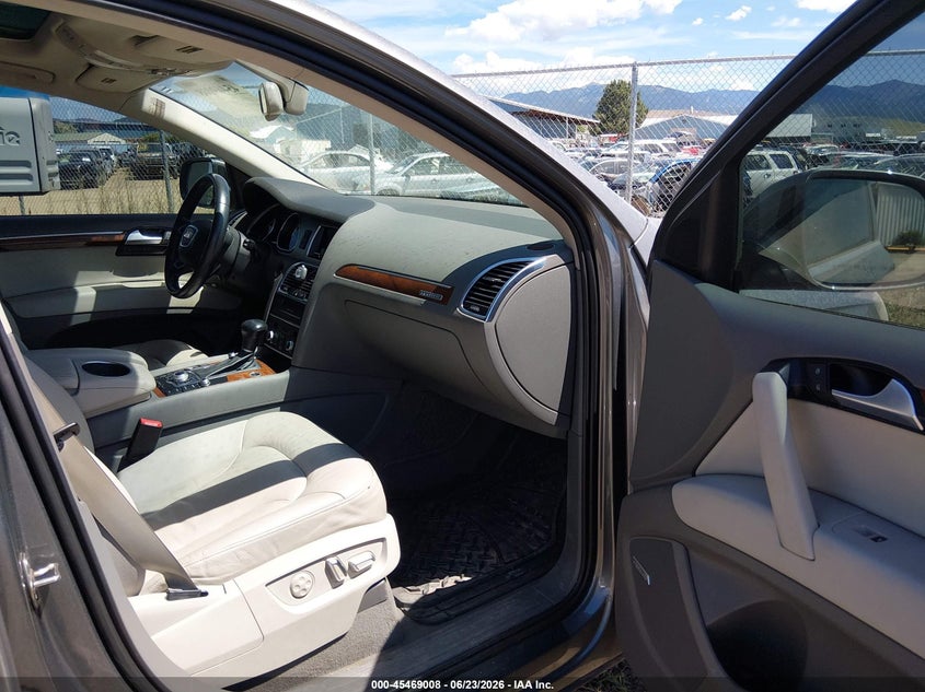 2014 Audi Q7 VIN WA1LMAFE7ED018628 IAAI salvage auction — FRONT END, Clear (Montana), sold $3,125 on 2026-07-08 (photo 5)