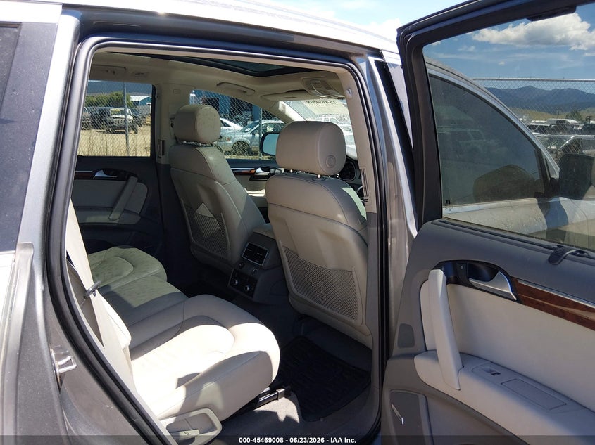 2014 Audi Q7 VIN WA1LMAFE7ED018628 IAAI salvage auction — FRONT END, Clear (Montana), sold $3,125 on 2026-07-08 (photo 8)