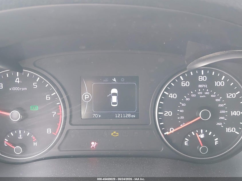 2016 Kia Optima VIN KNAGT4L31G5100962 IAAI salvage auction — FRONT & REAR, Salvage (California), sold $1,000 on 2026-07-25 (photo 7)