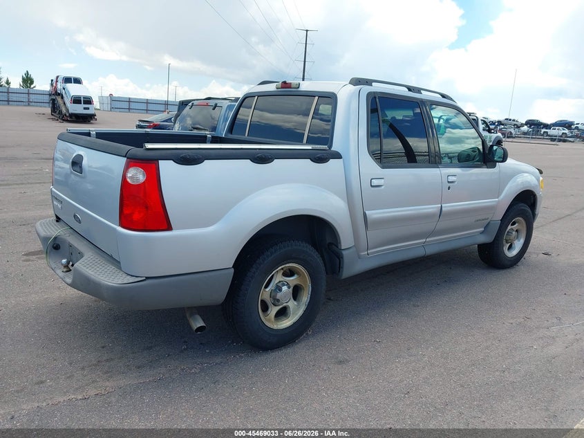 2001 Ford Explorer sport trac VIN 1FMZU77E71UC78390 IAAI salvage auction — UNKNOWN, Clear (Colorado), sold $1,850 on 2026-07-08 (photo 4)