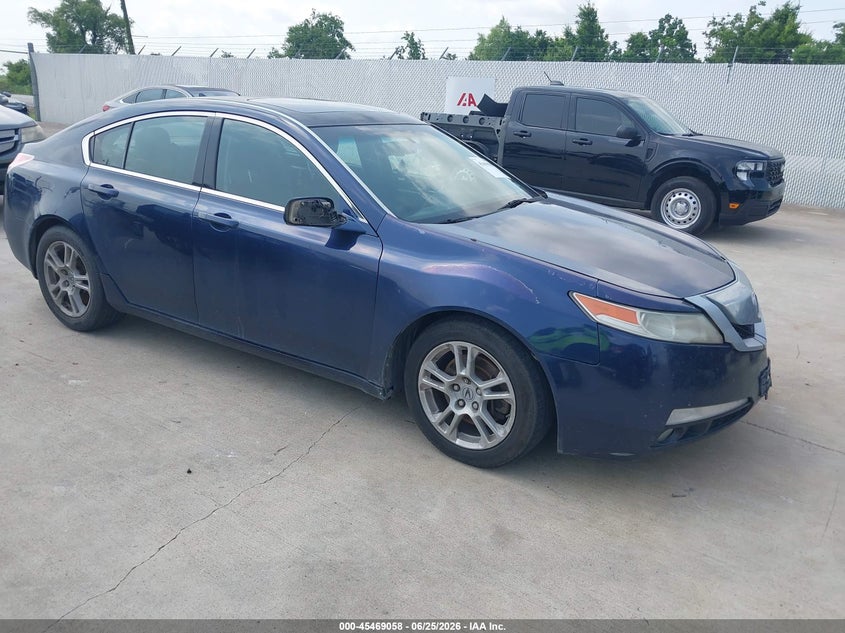 2009 Acura Tl VIN 19UUA86249A024736 IAAI salvage auction — SIDE, Salvage (Texas), sold $375 on 2026-07-24 (photo 1)