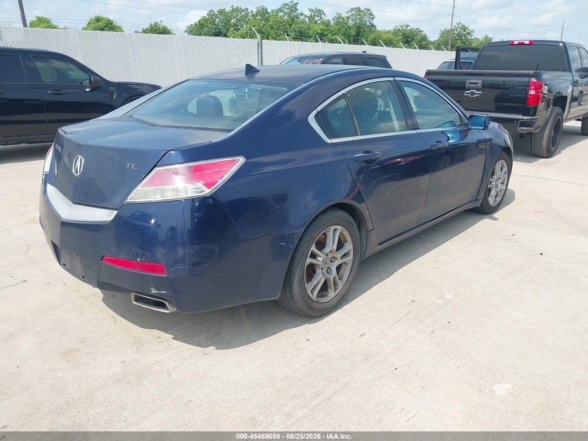 2009 Acura Tl VIN 19UUA86249A024736 IAAI salvage auction — SIDE, Salvage (Texas), sold $375 on 2026-07-24 (photo 4)