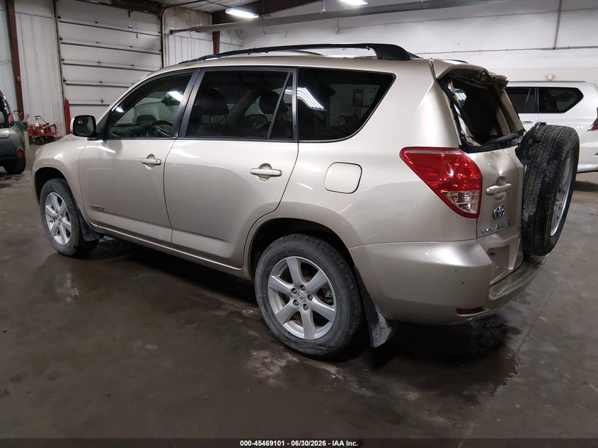 2008 Toyota Rav 4 VIN JTMBD31V786055255 IAAI salvage auction — REAR END, Salvage (Iowa), sold $25 on 2026-07-28 (photo 3)