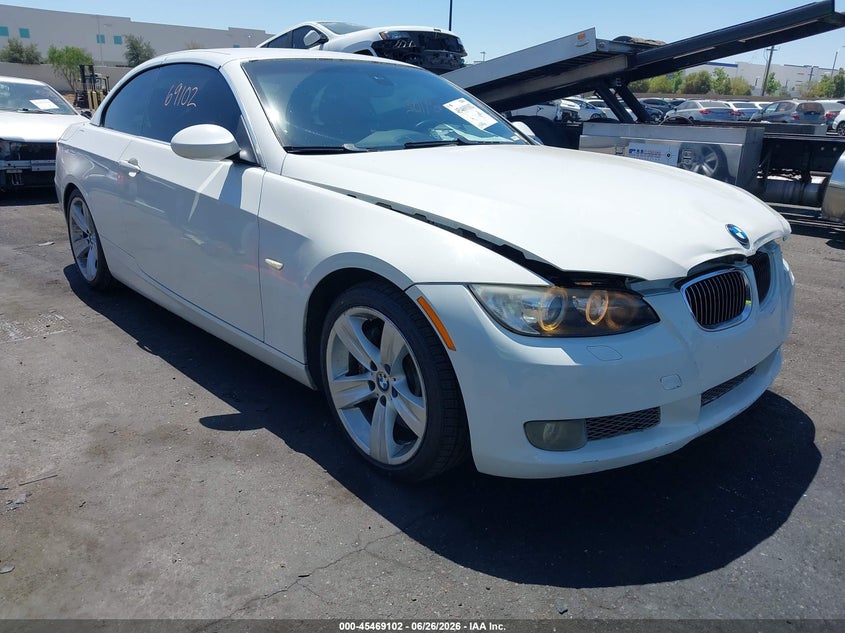 2008 BMW 3er VIN WBAWL735X8PX54833 IAAI salvage auction — FRONT END, Salvage Certificate (California), sold $375 on 2026-07-24 (photo 1)