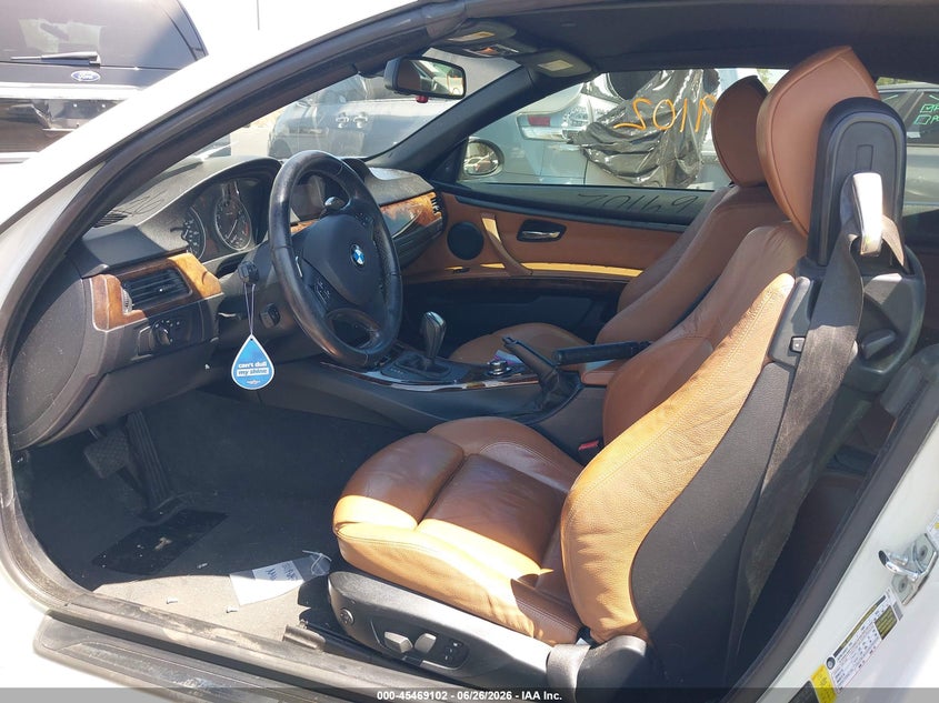 2008 BMW 3er VIN WBAWL735X8PX54833 IAAI salvage auction — FRONT END, Salvage Certificate (California), sold $375 on 2026-07-24 (photo 5)