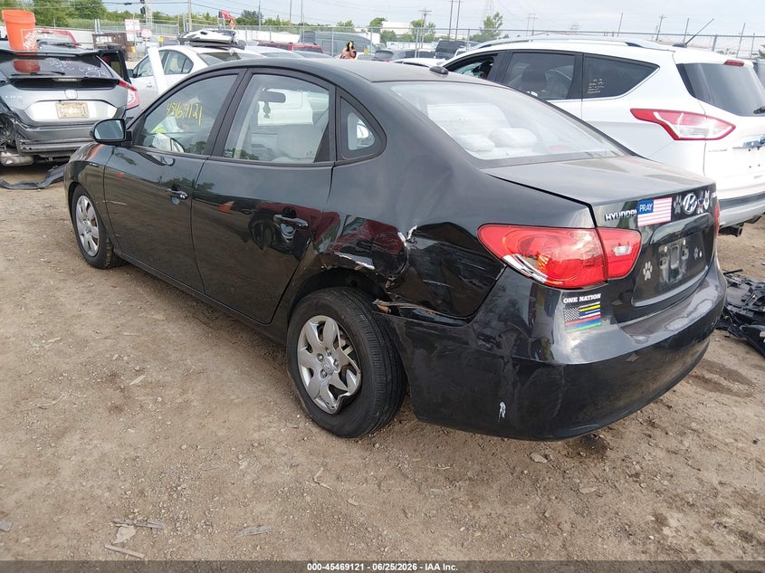 2008 Hyundai Elantra VIN KMHDU46D68U440392 IAAI salvage auction — REAR END, Salvage (Ohio), sold $300 on 2026-07-16 (photo 3)