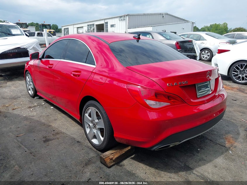 2018 Mercedes-benz Cla-klasse VIN WDDSJ4EB7JN549731 IAAI salvage auction — RIGHT FRONT, Wait Title, sold $3,750 on 2026-08-21 (photo 3)