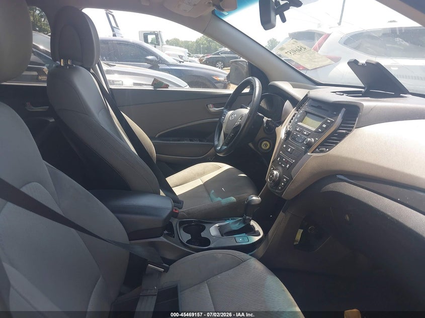2013 Hyundai Santa fe VIN 5XYZUDLB1DG017275 IAAI salvage auction — ENGINE BURN, Mv-907A (New York), sold $525 on 2026-07-28 (photo 5)